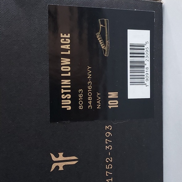 Frye - Brand new Justin Low Lace sneaker size 10 - NWOT in box - Picture 7 of 7